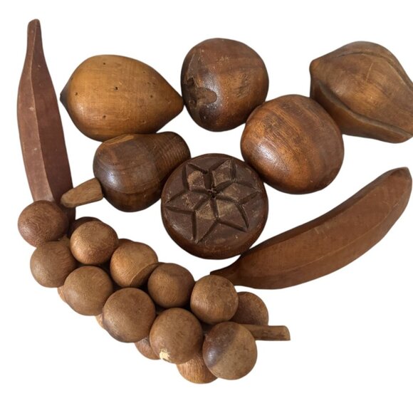 Alii Woods Honolulu Handcrafted Wooden Tray With 9 Exotic Fruits - Picture 5 of 8